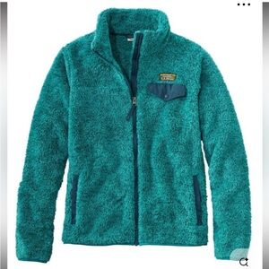 LL BEAN Hi-Pile Fleece Jacket